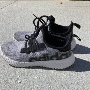 Addias Kapir 3.0 Black White and Scarlet 9.5 Made to Slip on